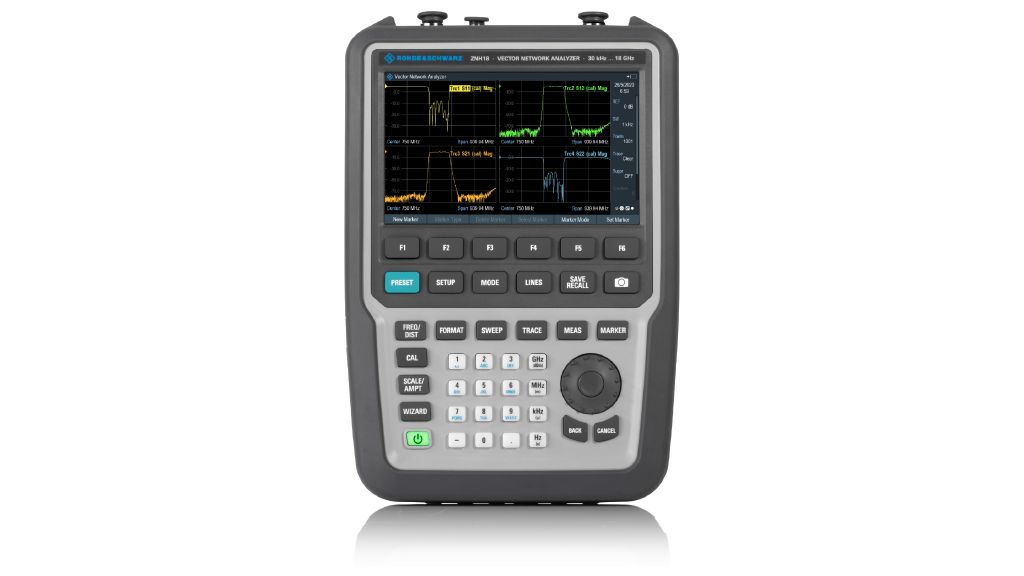 Image of R&S®ZNH Handheld vector network analyzer