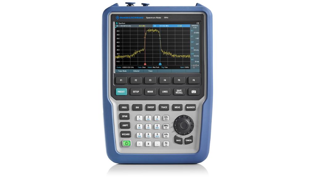 Image of R&S®Spectrum Rider FPH  Handheld spectrum analyzer